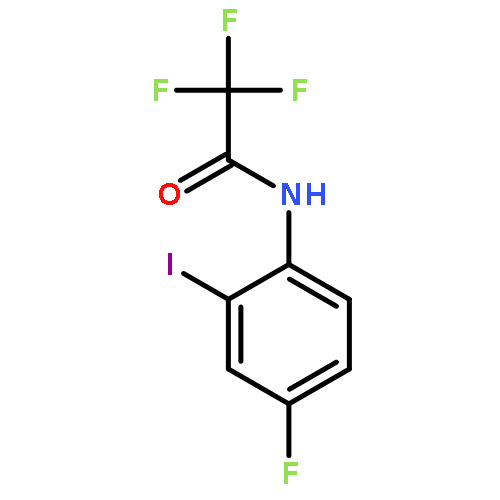 2,2,2-TRIFLUORO-N-(4-FLUORO-2-IODOPHENYL)ACETAMIDE 