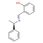 Phenol, 2-[[[(1R)-1-phenylethyl]imino]methyl]-