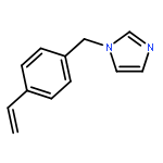 1-[(4-ETHENYLPHENYL)METHYL]IMIDAZOLE 