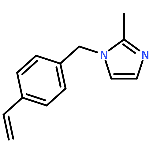 1-[(4-ETHENYLPHENYL)METHYL]-2-METHYLIMIDAZOLE 