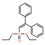 Phosphonic acid, (2,2-diphenylethenyl)-, diethyl ester