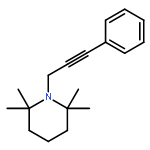 Piperidine, 2,2,6,6-tetramethyl-1-(3-phenyl-2-propynyl)-