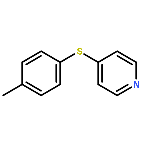 4-(4-METHYLPHENYL)SULFANYLPYRIDINE 