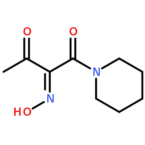 Piperidine, 1-[2-(hydroxyimino)-1,3-dioxobutyl]-