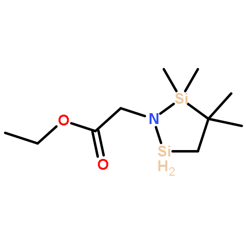 (1-ETHOXYCARBONYLMETHYL)-2,2,5,5-TETRAMETHYL-1-AZA-2,5-DISILACYCLOPENTANE 