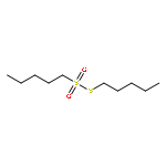 1-PENTYLSULFONYLSULFANYLPENTANE 