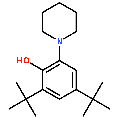 Phenol, 2,4-bis(1,1-dimethylethyl)-6-(1-piperidinyl)-