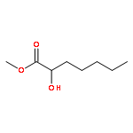 Heptanoic acid, 2-hydroxy-, methyl ester, (2R)-