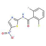 BENZAMIDE, 2,6-DIFLUORO-N-(5-NITRO-2-THIAZOLYL)-