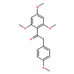 ETHANONE, 2-(4-METHOXYPHENYL)-1-(2,4,6-TRIMETHOXYPHENYL)-