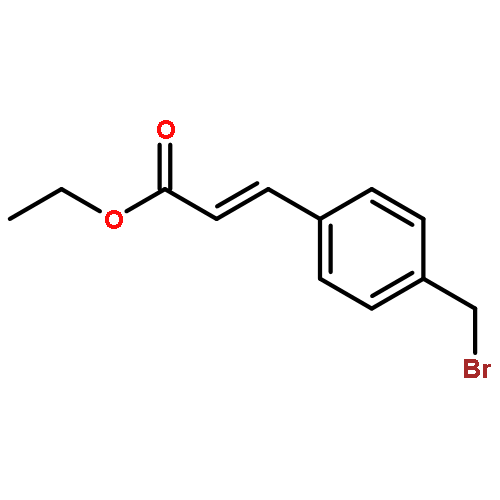 2-Propenoic acid, 3-[4-(bromomethyl)phenyl]-, ethyl ester, (2E)-