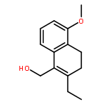 1-NAPHTHALENEMETHANOL, 2-ETHYL-3,4-DIHYDRO-5-METHOXY-