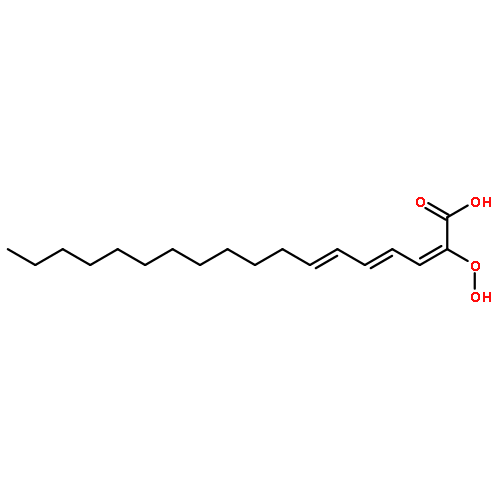 2-HYDROPEROXYOCTADECA-2,4,6-TRIENOIC ACID 