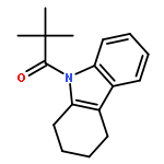 1H-Carbazole, 9-(2,2-dimethyl-1-oxopropyl)-2,3,4,9-tetrahydro-