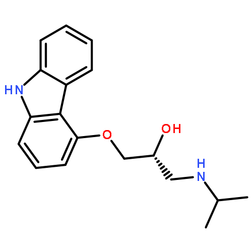 2-Propanol,1-(9H-carbazol-4-yloxy)-3-[(1-methylethyl)amino]-, (2R)-