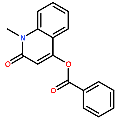 2(1H)-Quinolinone, 4-(benzoyloxy)-1-methyl-