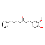 1-(4-HYDROXY-3-METHOXYPHENYL)-7-PHENYL-3-HEPTANONE 