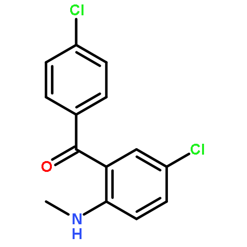 METHANONE, [5-CHLORO-2-(METHYLAMINO)PHENYL](4-CHLOROPHENYL)-