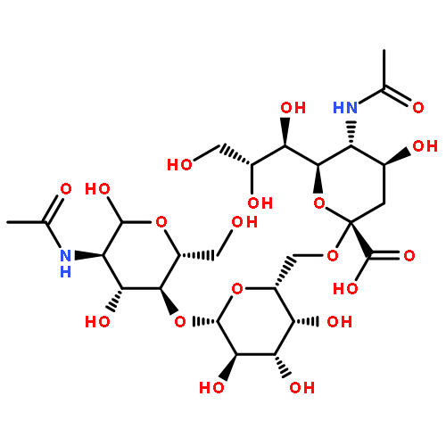 D-Glucose, O-(N-acetyl-a-neuraminosyl)-(2®6)-O-b-D-galactopyranosyl-(1®4)-2-(acetylamino)-2-deoxy-