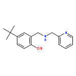 Phenol, 4-(1,1-dimethylethyl)-2-[[(2-pyridinylmethyl)amino]methyl]-