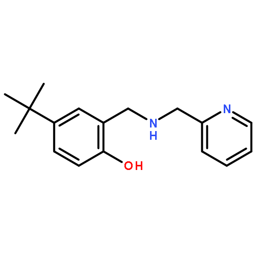 Phenol, 4-(1,1-dimethylethyl)-2-[[(2-pyridinylmethyl)amino]methyl]-