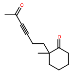 Cyclohexanone,2-methyl-2-(5-oxo-3-hexyn-1-yl)-