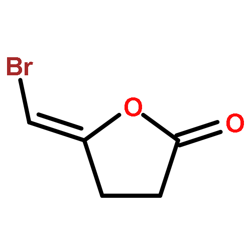 2(3H)-Furanone, 5-(bromomethylene)dihydro-, (E)-