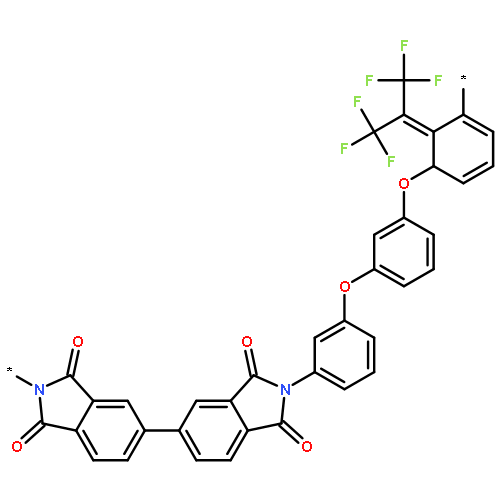 POLY[(1,3-DIHYDRO-1,3-DIOXO-2H-ISOINDOLE-2,5-DIYL)[2,2,2-TRIFLUORO-1-(TRIFLUOROMETHYL)ETHYLIDENE](1,3-DIHYDRO-1,3-DIOXO-2H-ISOINDOLE-5,2-DIYL)-1,3-PHENYLENEOXY-1,3-PHENYLENEOXY-1,3-PHENYLENE]