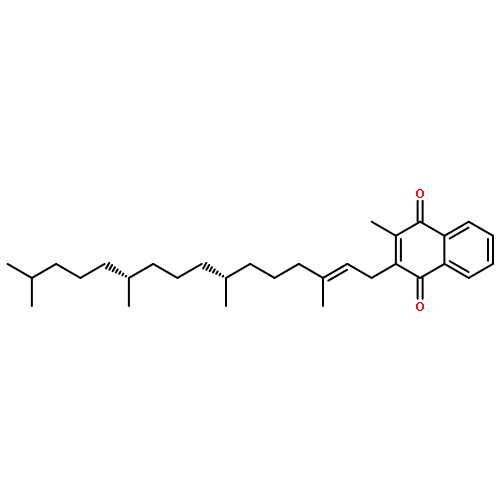 1,4-Naphthalenedione,2-methyl-3-[(2E,7R,11R)-3,7,11,15-tetramethyl-2-hexadecen-1-yl]-, rel-