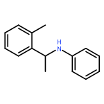 N-[1-(2-METHYLPHENYL)ETHYL]ANILINE 