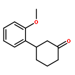 Cyclohexanone, 3-(2-methoxyphenyl)-, (3S)-