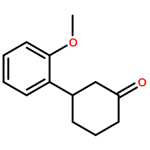 Cyclohexanone, 3-(2-methoxyphenyl)-, (3S)-