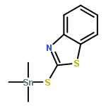 1,3-BENZOTHIAZOL-2-YLSULFANYL(TRIMETHYL)STANNANE 