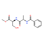 L-Serine, N-(N-benzoyl-L-alanyl)-, methyl ester