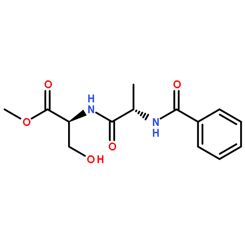 L-Serine, N-(N-benzoyl-L-alanyl)-, methyl ester