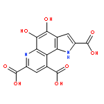 5-HYDROXY-4-OXO-1,6-DIHYDROPYRROLO[2,3-F]QUINOLINE-2,7,9-TRICARBOXYLIC ACID 