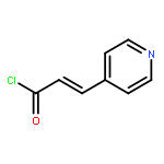 2-Propenoyl chloride, 3-(4-pyridinyl)-