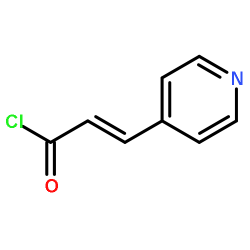 2-Propenoyl chloride, 3-(4-pyridinyl)-