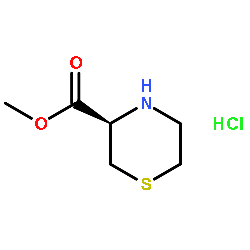 3-THIOMORPHOLINECARBOXYLIC ACID, METHYL ESTER, HYDROCHLORIDE, (3R)-