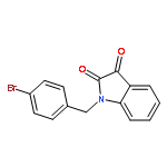 1H-Indole-2,3-dione, 1-[(4-bromophenyl)methyl]-