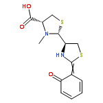 4-Thiazolidinecarboxylic acid,2-[(4R)-4,5-dihydro-2-(2-hydroxyphenyl)-4-thiazolyl]-3-methyl-, (2R,4R)-