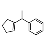 Benzene, [1-(1-cyclopenten-1-yl)ethyl]-