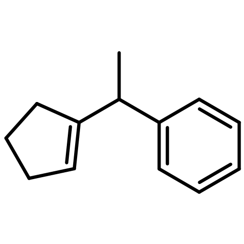 Benzene, [1-(1-cyclopenten-1-yl)ethyl]-