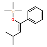 Silane, trimethyl[(3-methyl-1-phenyl-1-butenyl)oxy]-