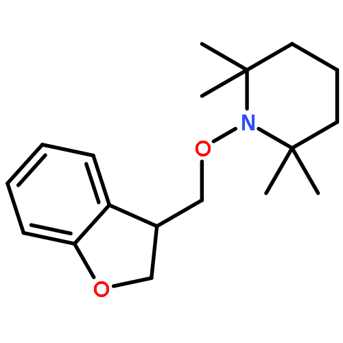 PIPERIDINE, 1-[(2,3-DIHYDRO-3-BENZOFURANYL)METHOXY]-2,2,6,6-TETRAMETHYL-