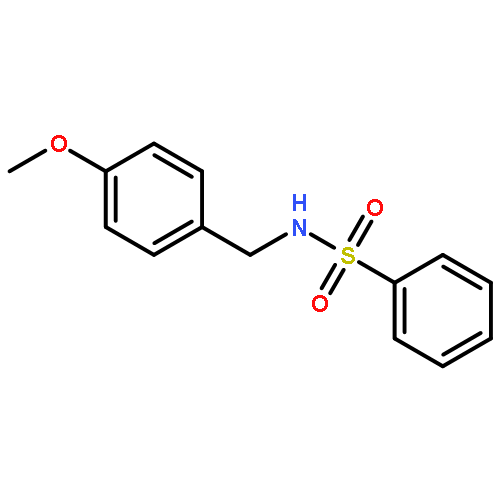 N-[(4-METHOXYPHENYL)METHYL]BENZENESULFONAMIDE 