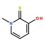 2(1H)-Pyridinethione,3-hydroxy-1-methyl-