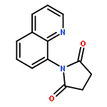 2,5-Pyrrolidinedione, 1-(8-quinolinyl)-