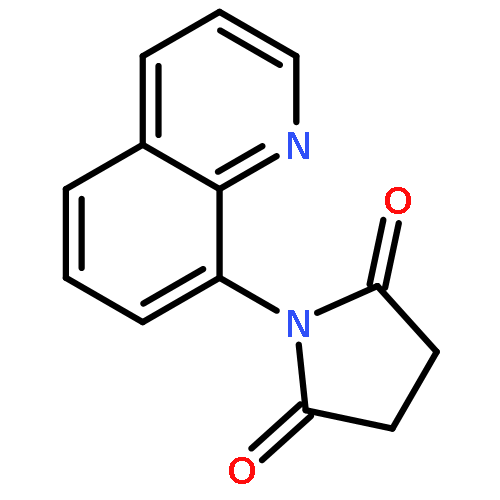 2,5-Pyrrolidinedione, 1-(8-quinolinyl)-