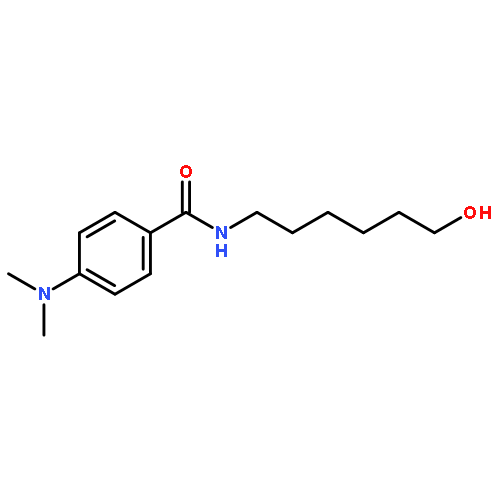 BENZAMIDE, 4-(DIMETHYLAMINO)-N-(6-HYDROXYHEXYL)-